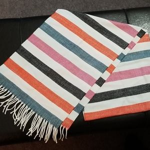 Cashmere scarf multi color brand new